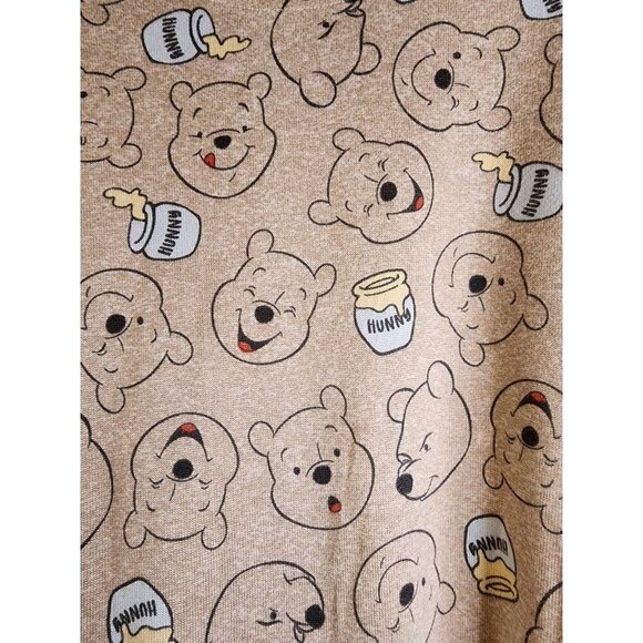 Disney Winnie The Pooh Lightweight Pajama Top Women’s L Long Sleeve Pj Top - Picture 7 of 9